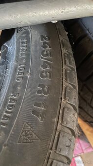 Zimné Continental 245/45 R17 - 4ks - 5