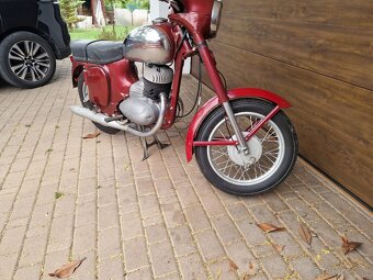 Jawa 250 typ 559 rv 67 platne doklady biele spz - 5