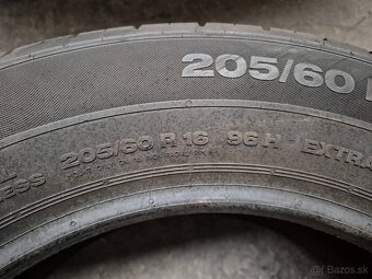 205/60 r16 96H letné 4 ks CONTINENTAL - nejazdené - 5