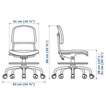 Ikea vimund detska stolicka - 5