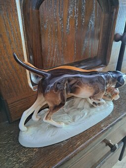 Poľovnícke psy Royal dux soška - 5