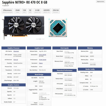 Herná grafika Sapphire NITRO RX 470 8GB GDDR5 - 5