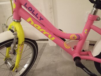 Dievčenský bicykel 16 Ružový Harry Lolly - 5