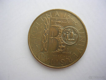 AE medaila 5 dukát Karel IV. - návrh Jiří HARCUBA 1978 - 5