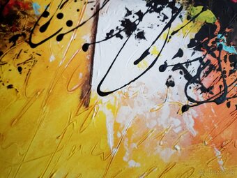 Ručne maľovaný obraz akryl - 5