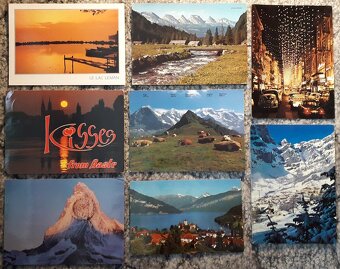 Pohľadnice - Nem., Rak., Šva., Bul., Rum. - 995 kusov - 5