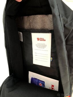 Fjallraven kanken objem 16 L nový čiernej farby - 5
