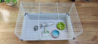 Klietka s príslušenstvom pre morčatá - 5