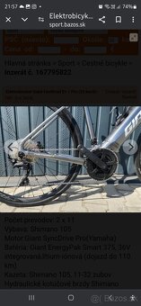 Elektrobicykel Giant - 5