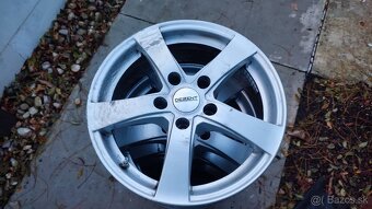 ALU disky Dezent 6 1/2 Jx16H2 aj so snimacom tlaku - 5