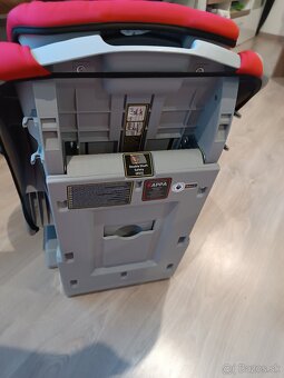 Autosedačka kappa espiro 9-36kg červená plus hnedá autosedač - 5