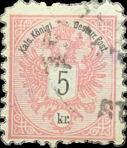 Predám poštové známky Rakúska 1883 - 5