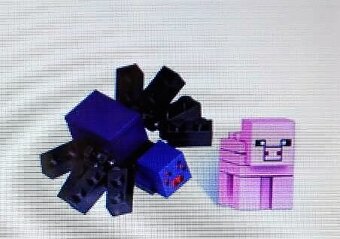 MINECRAFT 16 ks sada figurok - 5