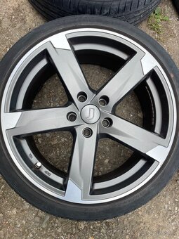 5x112 r18 elektróny Rondell + letné pneu 215/40 ZR18 Nexen - 5