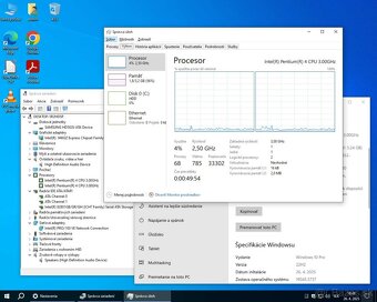 ✔️Komplet počítač 2x3,0GHz +4GB ram+ 500HDD + LCD + zaruka - 5