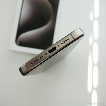 iPhone 15 pro max 256gb Natural Titanium - 5