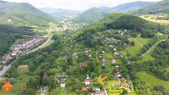 EXKLUZÍVNE - ZÁHRADA S CHATKOU V KRÁSNOM PROSTREDÍ KREMNICKÝ - 5