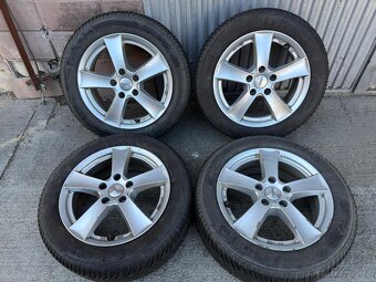 16" Elektrony 5x112 so zimnymi pneumatikami 205/55 R16 - 5