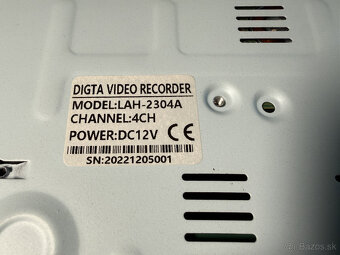 DVR Kamerovy system 4 kamery Full CCTV AHD 500GB - 5
