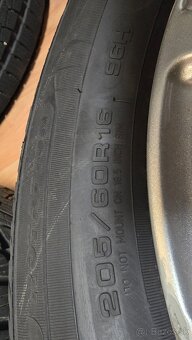 Predam elektrony 5x112 R16 a zimne gumy - 5