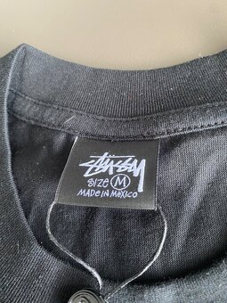 Čierne Stüssy tričko - 5