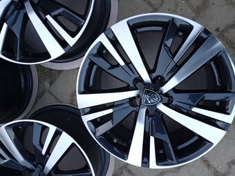 Peugeot 18"5x108 ET 48 originálne hliníkové disky - 5