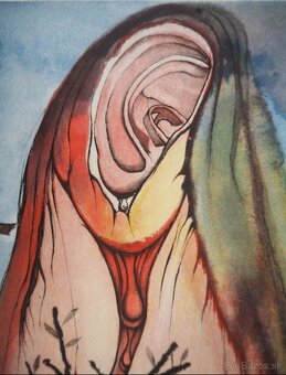 Salvador Dalí The Ghost Tells the Story of the Murder (E.A.) - 5