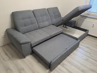 Sedačka rozkladacia nová - 5