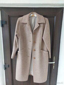 Dámsky kabát flaušový - 5