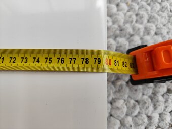 Plávajúca polica, polička  biela - 5