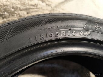 215/45 R16 Letné pneumatiky Dunlop SP Sport Maxx 2 kusy - 5