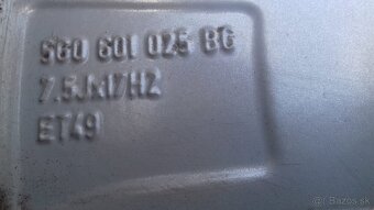 Alu disky 5x112 R17 GOLF VII - 5