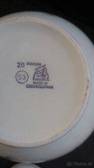 čajník objem 1,3l výška 22cm, made in Czechoslovakia - 5