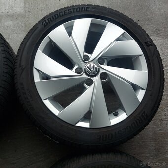 17"Elektróny originál Volkswagen Golf 8 5x112 zimné - 5