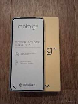 MOTOROLA MOTO G15  4/128GB - 5