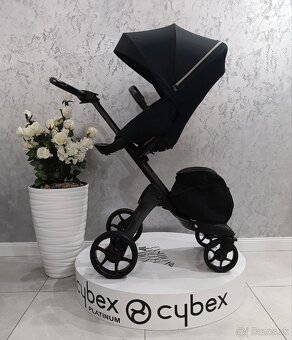 TROJKOMBINÁCIA NAJNOVŠÍ STOKKE XPLORY X ALL BLACK - 5