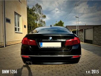 Predám BMW 520d LUXURY - 5
