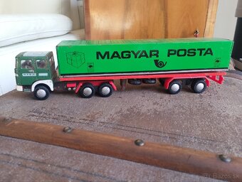 Stará plechová hračka - kamión RABA - 5