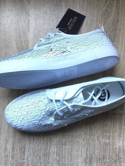 BIELE BLISTROVÉ TENISKY veľ. 38 - 5