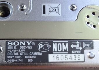 SONY Cyber-shot DSC-W5 - 5