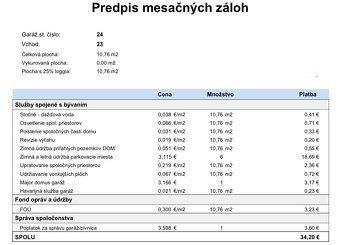 Parkovacie miesto v podzemnej garáži Skuteckého - 5