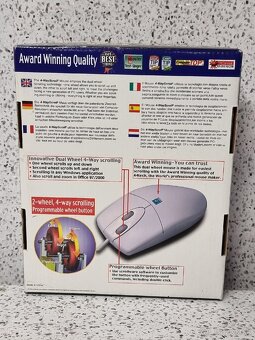 myš A4Tech USB 4-Way Scrolling Mouse 》rare retro hardware - 5