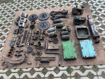 Diely motor zetor 25 - 5