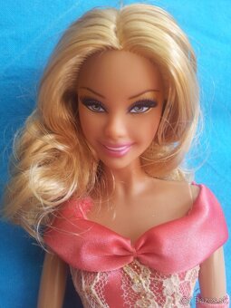 Zberatelska Barbie Basics , svadobne saty pre Barbie - 5