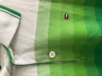 TOMMY HILFIGER originál limetkove damske polotricko - 5
