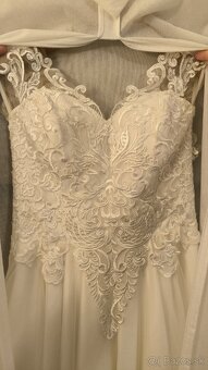 Svadobné šaty Ivory - 5