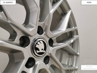 Škoda Fabia, Scala alu disky 6,5J R16 5x100 ET38 1230 - 5