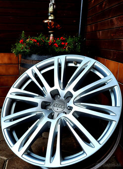 alu R20 5x112 orig. Audi, zimné pneu Pirelli 245/40 - 5