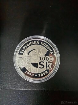 Strieborne mince Proof - Juraj Fandly, Rozlucka s korunou - 5