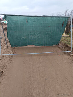 Dočasný plot, plechové dielce - 5